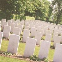 Sissonne British Cemetery on Sysoon