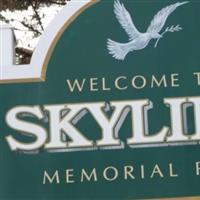 Skyline Memorial Park on Sysoon
