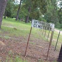 Smyrna Cole Cemetery on Sysoon