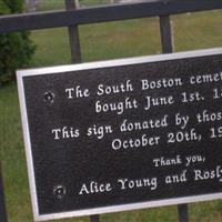 South Boston Cemetery on Sysoon