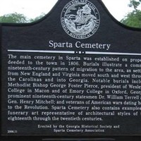 Sparta Cemetery on Sysoon