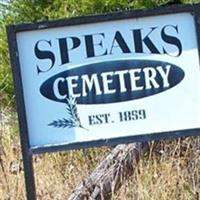 Speaks Cemetery on Sysoon