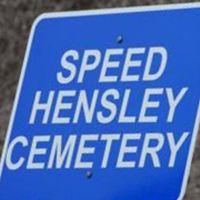 Speed Hensley Cemetery on Sysoon