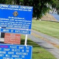 Spring Canyon Cemetery on Sysoon