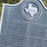 Spring Creek Cemetery on Sysoon