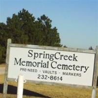 Spring Creek Memorial Cemetery on Sysoon