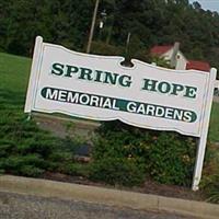 Spring Hope Memorial Gardens on Sysoon