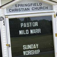 Springfield Christian Church on Sysoon