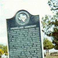 Springlake Cemetery on Sysoon