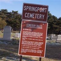 Springport Cemetery on Sysoon