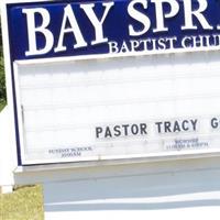 Bay Springs Baptist Church Cemetery on Sysoon