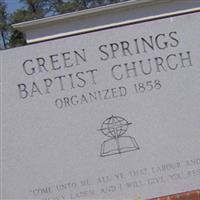 Green Springs Baptist Church Cemetery on Sysoon