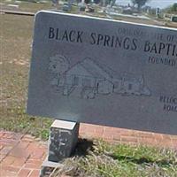 Black Springs Baptist Church Cemetery on Sysoon