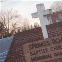 Springs Road Baptist Church Memorial Gardens on Sysoon