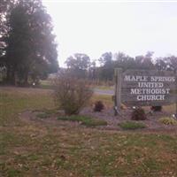 Maple Springs United Methodist Church Cemetery on Sysoon