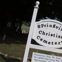 Springville Christian Cemetery on Sysoon