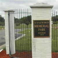 Stafford Memorial Park on Sysoon