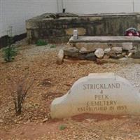 Strickland and Peek Cemetery on Sysoon