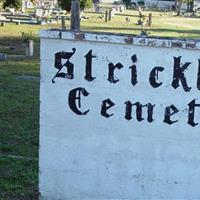 Strickland Cemetery on Sysoon