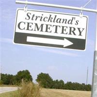 Strickland's Cemetery on Sysoon