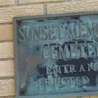 Sunset Memorial Cemetery on Sysoon