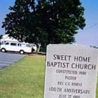 Sweet Home Baptist Church Cemetery on Sysoon