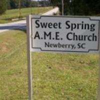 Sweet Spring AME Church Cemetery on Sysoon