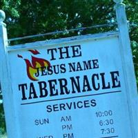 Jesus Name Tabernacle Penacostal Church Cemetery on Sysoon
