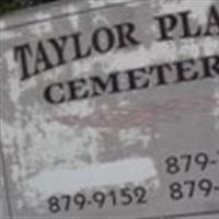 Taylor Place Cemetery on Sysoon