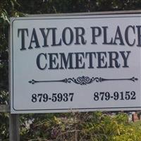 Taylor Place Cemetery on Sysoon