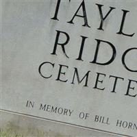 Taylor Ridge Cemetery on Sysoon