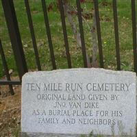 Ten Mile Run Cemetery on Sysoon