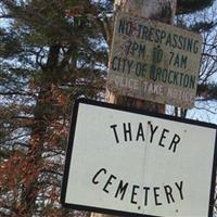 Thayer Cemetery on Sysoon