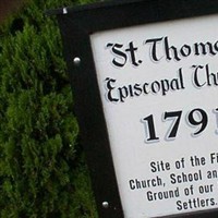 Saint Thomas Episcopal Church Cemetery on Sysoon