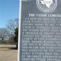 Tyson Cemetery on Sysoon