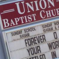 Union Baptist Cemetery on Sysoon