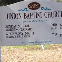 Union Baptist Church Cemetery on Sysoon