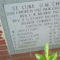 Saint Luke United Methodist Church Cemetery on Sysoon