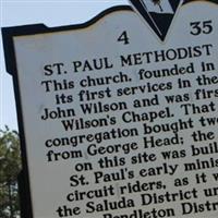 Saint Paul United Methodist Church Cemetery on Sysoon