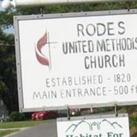 Rodes United Methodist Church Cemetery on Sysoon