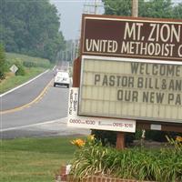 Mount Zion United Methodist Church Cemetery on Sysoon