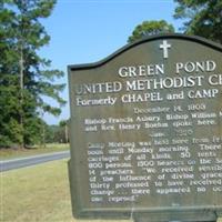 Green Pond United Methodist Church Cemetery on Sysoon