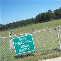 Hicks United Pentecostal Church Cemetery on Sysoon