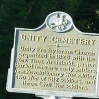 Unity Cemetery on Sysoon