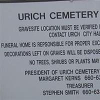 Urich Cemetery on Sysoon
