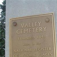 Valley Cemetery on Sysoon