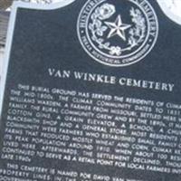 Van Winkle Cemetery on Sysoon