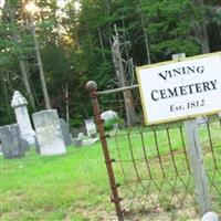 Vining Cemetery on Sysoon