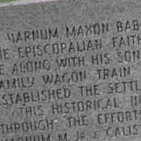 Wagon Landing Cemetery on Sysoon