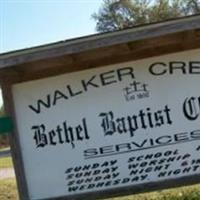 Walker Creek Bethel Baptist Church and Cemetery on Sysoon
